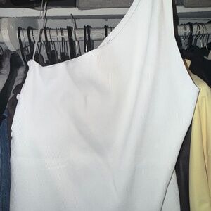 Mango One Shoulder Top - New